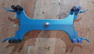 Abrazadera doble para bureta de aleación de aluminio con recubrimiento en polvo y resorte, soporte para bureta para titulación de laboratorio, abrazaderas de laboratorio para soporte de retorta - Product Image 6