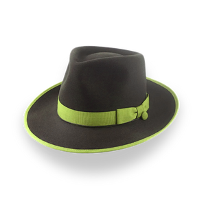 Full Grain Leather Outback Hat Western Cowboy Style Wide Brim Bush Hat Durable Outdoor Gear USA Europe - Product Image 4