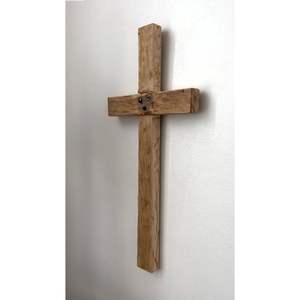 Cruz de Madera Ligera para Oración y Adoración, Letrero de Pared para el Hogar o la Iglesia - Product Image 6