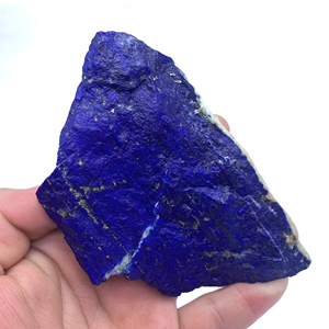 Piedra Preciosa de Lapislázuli Natural Abbottminerals de Primera Calidad, Color Azul Real Fuego, Forma Rectangular/Navette, 50 kg, Origen Afganistán - Product Image 6