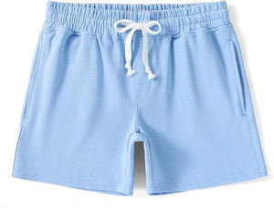 Shorts de sport athlétiques en coton, style jogger, pour l'entraînement et la détente, avec poche zippée, Wasi Wear, confortables, respirants, avec cordon de serrage - Product Image 1