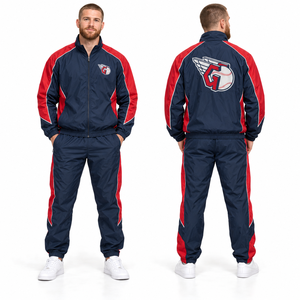 Ensembles coupe-vent pour hommes de sport, tenues d'extérieur, essentiels de voyage, vêtements de fitness pour groupes universitaires, catalogues saisonniers, tenues événementielles - Product Image 3