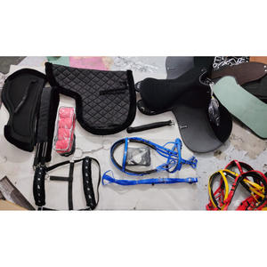 SE VENDE CONJUNTO DE SILLÍN ESTADO CON ALMOHADILLAS VENDAS GIRTH PP HALTER BITS ESTRIBOS Y BRIDA DE PVC ROJO EN DÓLAR 65 SE ACEPTA TARJETA DE CRÉDITO - Product Image 2