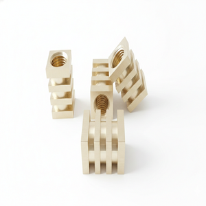 Inserts carrés en laiton pour assemblages de quincaillerie industrielle et commerciale, directement de l'usine, disponibles à prix raisonnable - Product Image 4