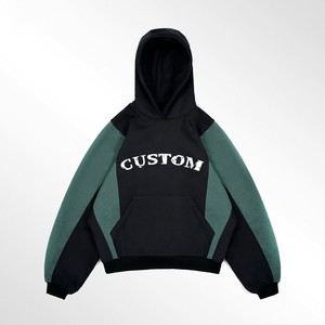 Custom Logo French Terry <b>Hoodie</b> Unisex <b>Hoodie</b> Pullover Fast Delivery for Clothing Brands - Product Image 4