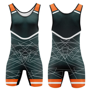 Combinaison de lutte pour homme à compression ajustée, tissu extensible respirant, vêtements de sport MMA BJJ, ajustable - Product Image 5