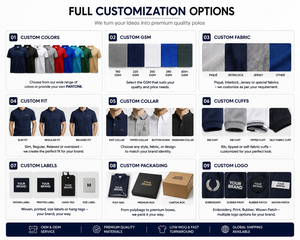 Chemise de golf pour homme en maille respirante à manches courtes, taille plus, 200 grammes, avec broderie personnalisée - Product Image 2