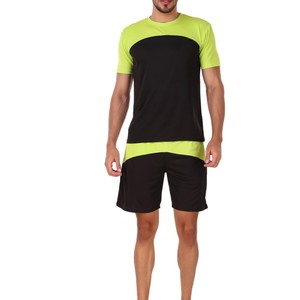 Conjunto de Camiseta y Pantalones Cortos Casuales Transpirables para Hombre, Totalmente Personalizados, Ecológicos, Nueva Moda, Calidad Premium, Precio Razonable - Product Image 1