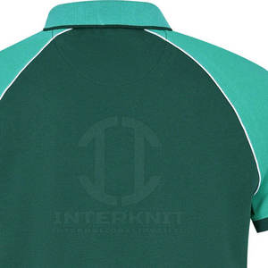 T-shirts pour hommes de qualité supérieure, en tricot uni respirant, coupe ajustée, en polyester/coton, manches courtes - Product Image 6