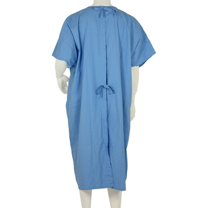 Ropa Protectora Médica Desechable de Tela No Tejida al por Mayor de Fábrica, Bata de Cuidado para Doctores y Personal Hospitalario - Product Image 3