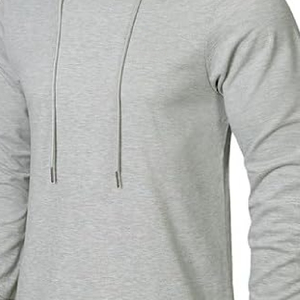 Comfortable <b>Winter</b> Hooded Casual Men Tracksuit Solid 2 1 Design Quick Dry Lightweight Breathable Fabric <b>Running</b> Fitness Training - Product Image 6
