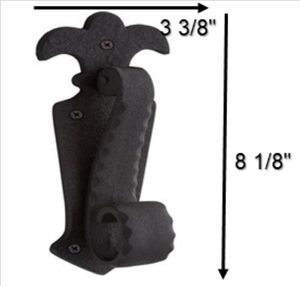 Aldaba de puerta estilo rústico al por mayor forjado a mano elegante hierro metal duradero para el hogar Hotel Villas - Product Image 6