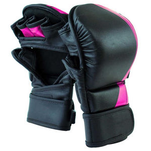 Guantes de MMA Personalizados de Cuero Vacuno de 8oz con Cierre de Gancho y Bucle, Impermeables, con Protección UV, para Grappling, Artes Marciales Mixtas, Lucha, Entrenamiento en Gimnasio - Product Image 4