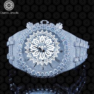 Charm_Jewells Luxury Stainless Steel Watch 40mm Analog Quartz Sapphire Crystal <b>Chronograph</b> Women Fashion - Product Image 2