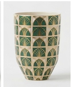 Pot de fleurs rond en métal de dernière conception, autocollant en émail pour la décoration de la maison et du jardin, fait main et personnalisé - Product Image 4