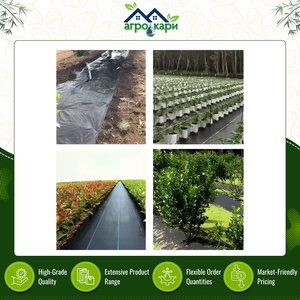 Geotextil Agrícola para Cubrir el Suelo, Resistente a Desgarros, con Protección UV, 100% Polipropileno Virgen, Rollo de Tela Tejida para Control de Malezas - Product Image 2