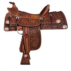 Silla de Montar Inglesa de Cuero Genuino BS International, Fabricada a Mano con Madera de Primera Calidad para Equitación - Product Image 4