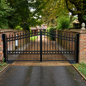 Portails en fer forgé artistiques et sophistiqués : Portails métalliques sur mesure élégants pour maisons de luxe, villas, propriétés et entrées commerciales - Product Image 4