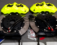 Kit de Freinage Performance GT6 6 Pistons Forgés Disque Avant R18 Étrier de Frein Modifié 6 Pistons pour A3 A4 A5 A6 A7 Q5 Q7 Q8 TT