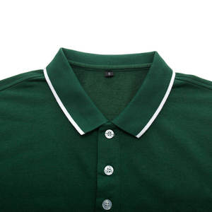 Camiseta Polo de Trabajo de Verano de Algodón, Personalizada, de Alta Calidad, con Solapa y Logotipo Impreso - Product Image 5