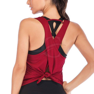 เสื้อกล้ามออกกำลังกายผ้าระบายอากาศสำหรับผู้หญิง เสื้อกล้ามออกกำลังกายสำหรับผู้ชาย ราคาขายส่ง เสื้อกล้ามผู้หญิง - Product Image 3