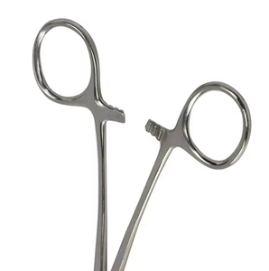 คีมหนีบหลอดเลือด Rochester Pean Forceps ขนาด 8 นิ้ว สำหรับสัตวแพทย์ ทำจากสแตนเลสสตีล ใช้สำหรับผ่าตัดและห้ามเลือดด้วยมือ - Product Image 4