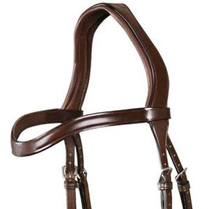 Alta calidad X-Fit Anatomic Western Snaffle Halter Hebillas de doma de cuero genuino Producto de equitación duradero - Product Image 4