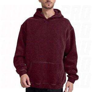 Mens <b>Couples</b> Oversized Pullover Hoodie Heavyweight Vintage Acid Wash Sweatshirt with Soft Cotton Feel Screen Printing <b>Hoodies</b> - Product Image 1
