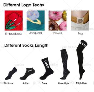 Solid Cotton Mesh <b>Crew</b> <b>Socks</b> Girls Breathable Ruffled <b>Socks</b> for <b>Women</b> - Product Image 4