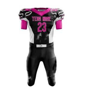 Vêtements de sport pour jeunes de style haut de gamme à faire soi-même sans logo uniforme de football américain imprimé personnalisé respirant - Product Image 1