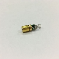 Nuevo Módulo de Diodo Láser Rojo de 650nm 5mW 3V con Contacto de Resorte para Aplicaciones de Puntero, 1 Año de Garantía