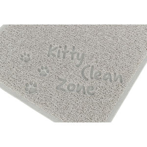 Tapis hygiénique gris clair 37 x 45 cm pour litière pour chat - Product Image 3