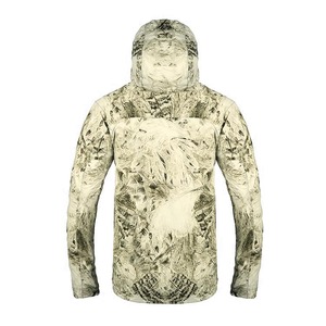 STALWART IMPEX Veste d'hiver pour homme en softshell, Spandex/Nylon, respirante, manches longues, imprimé camouflage neige, imperméable, à capuche, pour l'extérieur - Product Image 2