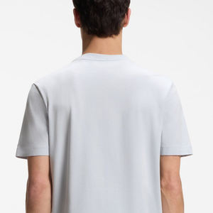 T-shirt urbain pour la collection d'été, matière de haute qualité, design respirant et ajustable, col rond, coupe ample pour homme - Product Image 5