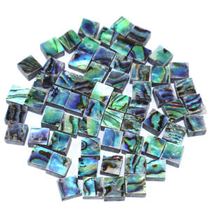 Cabujón de Concha de Abulón Natural, Gema de Forma Cuadrada de 6mm, Piedra Suelta para Fabricación de Joyas, Suministro al por Mayor a Granel desde India - Product Image 1