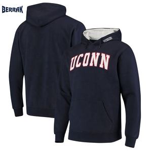Sudadera con Capucha Deportiva Transpirable de Sarga con Arco y Logotipo de los Huskies de UConn - Color Personalizado - Product Image 1