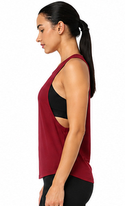 Women's Yoga Exercise Tank <b>Top</b> Fitness Wear Yoga Vest Ladies Customized Sportswear Stringer Women's Workout Tank <b>Top</b> - Product Image 5