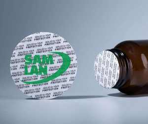 ซีลโฟมสีขาวปลอดสารพิษแบบกดติด  สำหรับปิดฝาขวดเกรดอาหาร ป้องกันการรั่วซึม ผลิตในเวียดนาม - Product Image 4