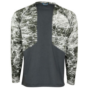 Chemises de chasse d'hiver respirantes à manches longues, unies, avec protection solaire/vent et séchage rapide pour hommes, pour une utilisation active en extérieur - Product Image 2