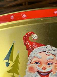 Cartoon Santa Face <b>Decorative</b> <b>Plate</b> metal Handpainted Christmas Party Retro Cartoon Santa Face <b>Decorative</b> <b>Plate</b> Metal Handpaint - Product Image 5