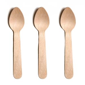 Cuillères en bois jetables en gros, couverts en bois écologiques et durables pour la restauration, les fêtes et les plats à emporter - Product Image 2