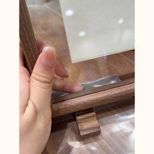 Solid <b>Wood</b> Photo <b>Frame</b> - Walnut <b>Picture</b> <b>Frame</b> - Beech Photo <b>Frame</b> - Free Photo Print - Custom Size - Anniversary Gift - Product Image 4