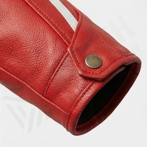 Chaqueta de Motociclista de Cuero Genuino para Hombre de la Mejor Calidad, Nueva Colección de Invierno, Chaquetas de Motocicleta con Protecciones Desmontables Personalizadas - Product Image 6