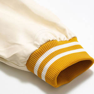 Veste d'hiver pour homme tendance, style varsity, avec manches longues et coupe décontractée, idéale pour un look stylé. - Product Image 6