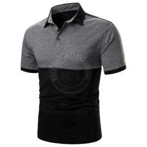 Polo en coton pour homme, classique, manches courtes, tissu doux au toucher, adapté pour le bureau, les occasions décontractées et les activités de plein air - Product Image 2