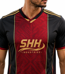 Custom Men's <b>Soccer</b> Team Football Uniforms Jersey Shorts Set Sublimation Printing Breathable Performance Sportswear 100% - Product Image 6