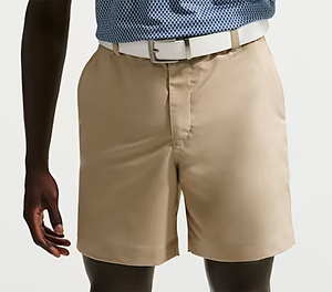 Shorts Bermuda Kaki Homme Taille Mi-Haute Boutons Couleur Unie Décontracté Tissu Oxford Coton Anti-Plis Poches - Product Image 4