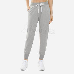 Pantalon pour femmes en coton et polyester, coupe régulière, qualité supérieure, taille élastique, hiver, vente chaude - Product Image 3