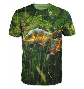 Camiseta de Pesca de Primera Calidad, Sublimación Personalizada, Mangas Cortas, Ropa de Pesca Específica para Pescadores, Camisetas de Pesca de Alto Rendimiento - Product Image 5