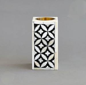 Brûleur à Bakhoor de haute qualité avec incrustations en os et résine pour la fraîcheur de la maison et du salon, parfum Mubkhar au meilleur prix - Product Image 1